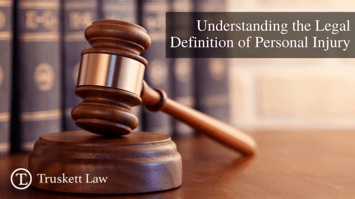 What Is The Legal Definition Of Personal Injury